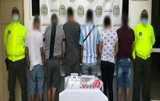 Los operativos dejan como resultado la captura de 13 personas y la incautación de más de 1.600 dosis de estupefacientes