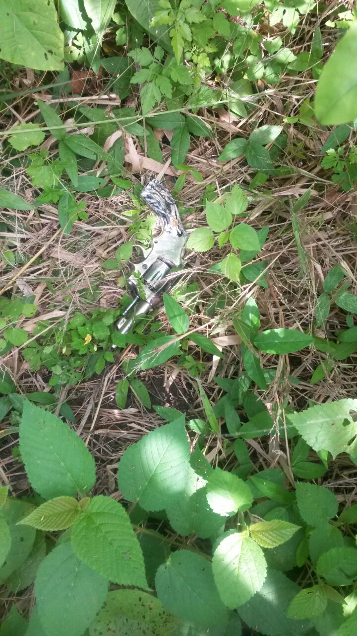 se le encontro en su poder arma de fuego