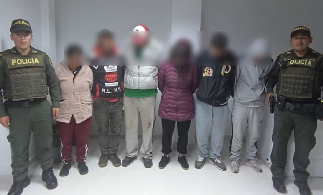 Seis capturados en riña multiple