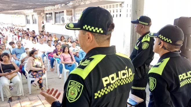 Coronel José Abdón Galindo Sánchez Comandante Departamento de Policía Bolívar
