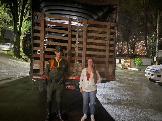 Los semovientes habían sido hurtados en el municipio de Santa Rosa días antes.