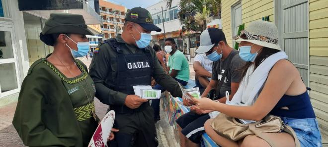 Lideramos actividades de prevención contra el secuestro y la extorsión en las Islas 