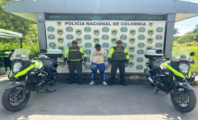 Persona fue capturada por el delito de falsedad para obtener prueba de hecho verdadero y dejado a disposición de la Fiscalía de Fundación. 