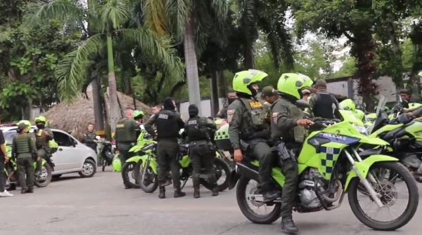 seguridad durante la feria de Tuluá