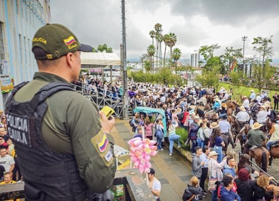 En la cabalgata garantizamos la seguridad de propios y visitantes