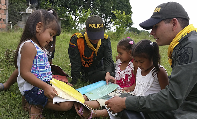La Policía Nacional-fortalece-la convivencia-en-las-zonas rurales-del Meta