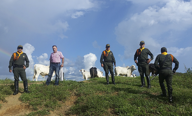 La Policía Nacional-fortalece-la convivencia-en-las-zonas rurales-del Meta