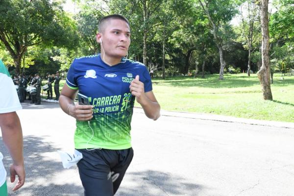 competidor corriendo