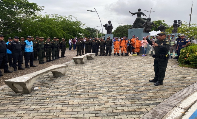 Jornada de aseo y embellecimiento “Sinú Limpio” en la Ronda del Sinú