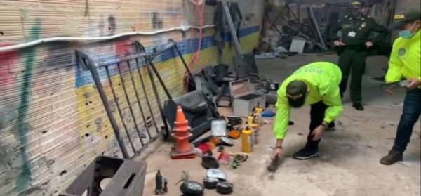 policia_ubica_desguazadero_de_vehículos_en_soacha