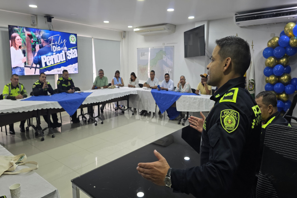 Subcomandante de departamento en su alocución