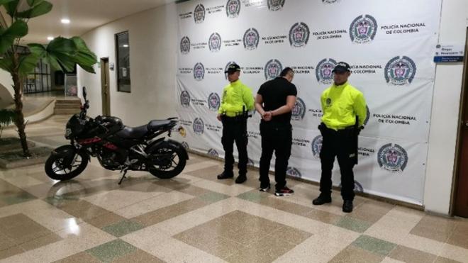 Un hombre fue capturado por receptación en la capital quindiana