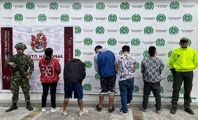 Capturados seis individuos 