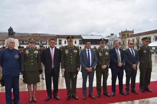 Comandante de la Policía Metropolitana de Tunja 