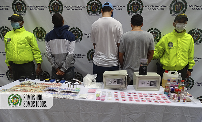 Tres capturados grupo delincuencial pachelly