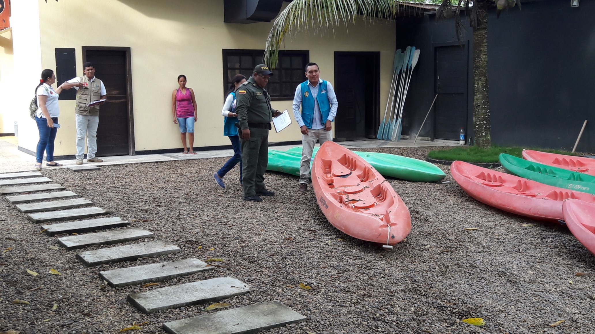 Con visitas de inspección se verifica el cumplimiento de las normas de seguridad 