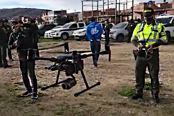 Infractores serán vigilados a través de drones 