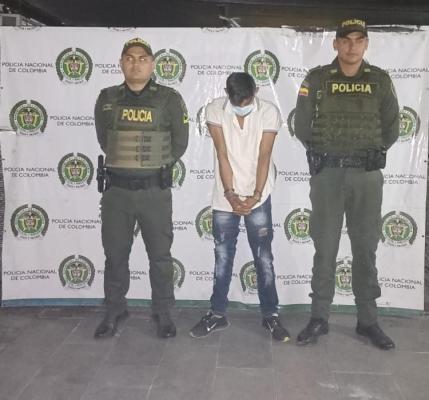 Capturado por agresión 