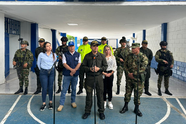 La Policía Nacional en la subregión del Urabá está lista para las elecciones más seguras de Colombia
