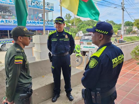 Visita Estación de Policía Villanueva