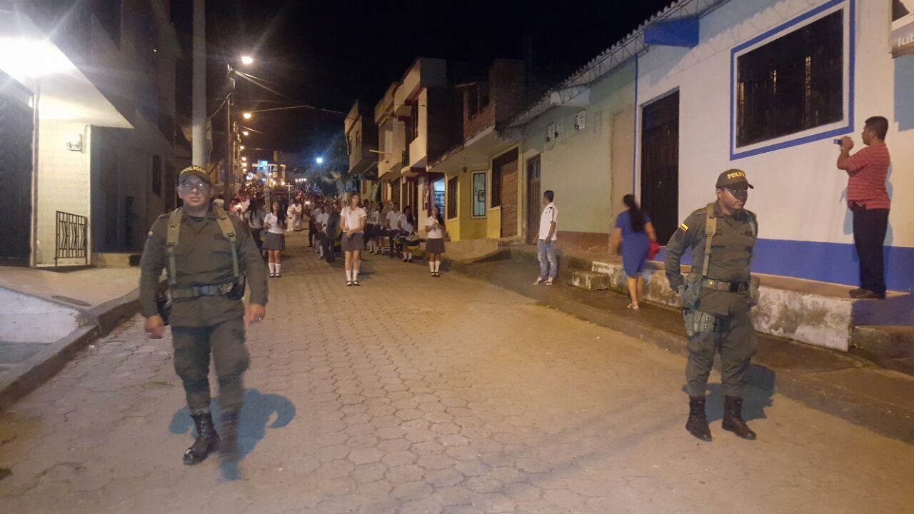 La Policía Nacional garantiza la seguridad en todas las actividades de la población