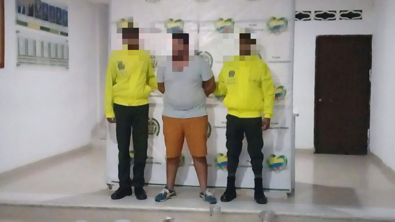 Capturado con 34 paquetes de Marihuana 