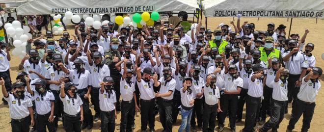 Candelaria tiene la Policía Cívica Infantil y Juvenil más grande de Colombia
