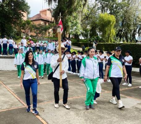 En la Escuela de Carabineros Provincia de Vélez se realizó inauguración de los octavos juegos interveredales 2022