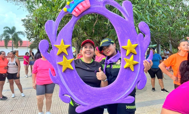 Zapatos deportivos, ropa cómoda y la mejor actitud posible