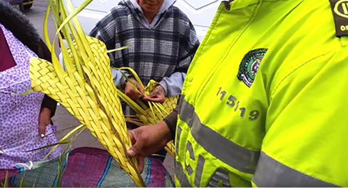 PLAN SEGURIDAD-SEMANA SANTA-IGLESIAS-PALMA-INCAUTACION-BOGOTA