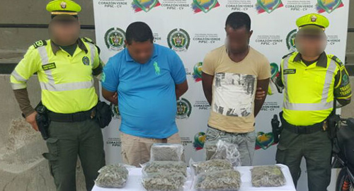 En menos de 24 horas se logra incautar 4 mil 115 gramos de marihuana