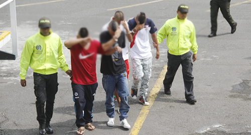 POLICIA NACIONAL-captura-banda-los guajiros