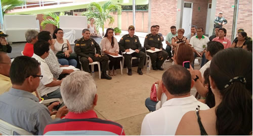 reunion comandantes comunidad