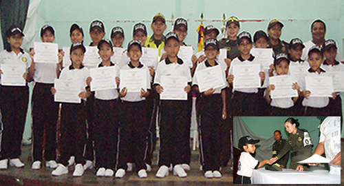 POLICIA civica juvenil-amazonas-comunidad