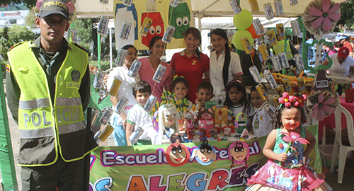 040615-actividad-ambiental-polica-ninos-cucuta