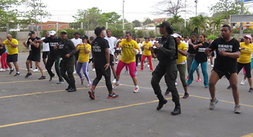 gaula-yo no pago -yo denuncio-cartagena-actividad fisica