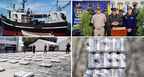 policia antinarcoticos una tonelada de cocaina guajira