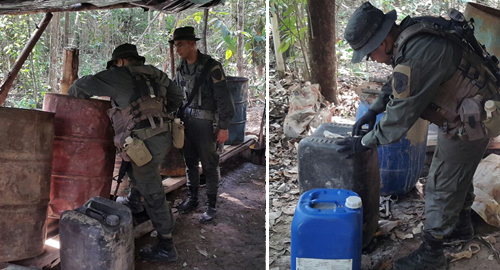 destruccion laboratorio