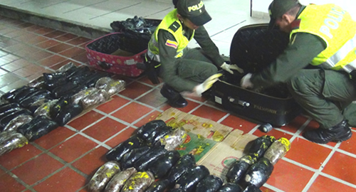 Policía se incautó de 99