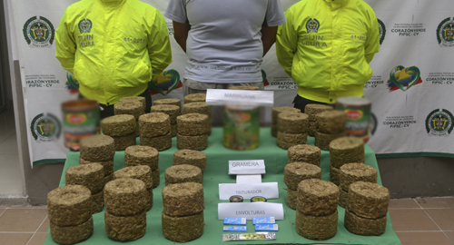 280915-Marihuana-empacada-tarros- champinones- incautada-Policia