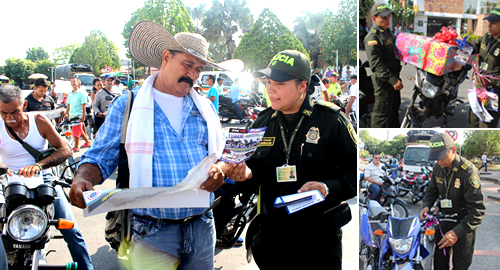 no regales tu moto campaña policia