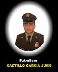 Fotograf&iacute;a del Se&ntilde;or Pt. Castillo Garc&iacute;a Juan Pablo quien falleci&oacute; en cumplimiento de su deber.