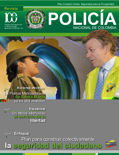 Portada de la Revista de la Polic&iacute;a