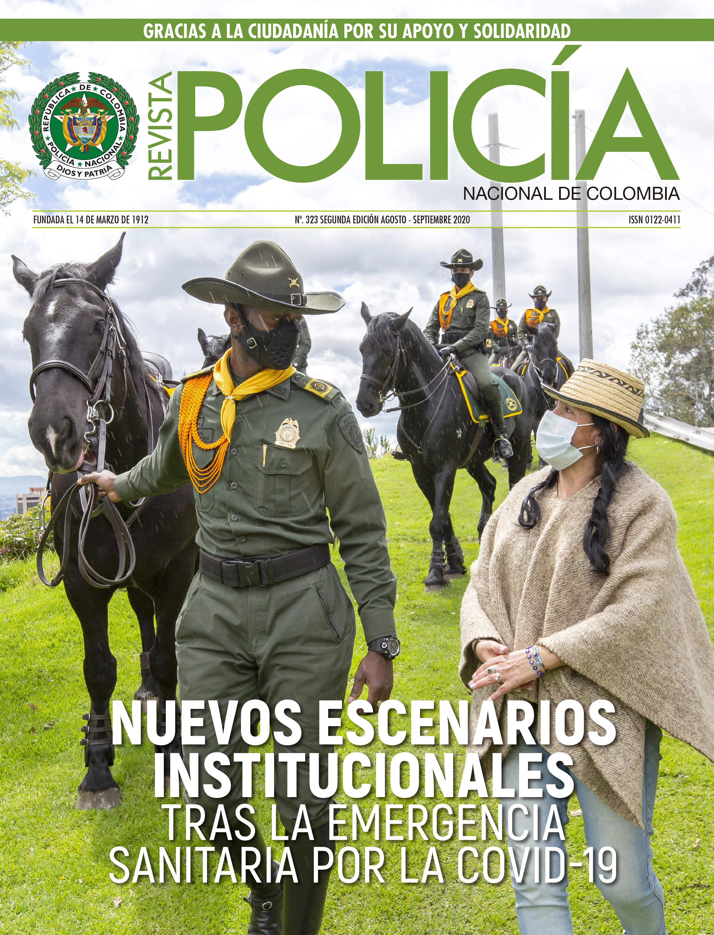 Revista Polic&iacute;a Nacional edici&oacute;n 323