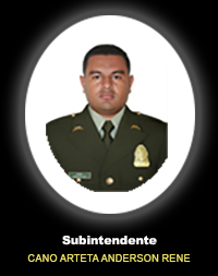 Fotograf&iacute;a del Se&ntilde;or Si. Cano Arteta Anderson Rene quien falleci&oacute; en cumplimiento de su deber.
