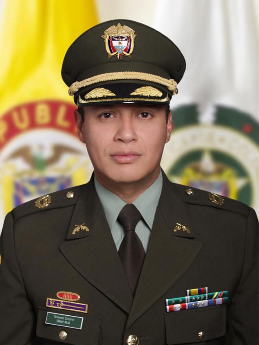 Teniente Coronel Dany Alberto Rua Morales