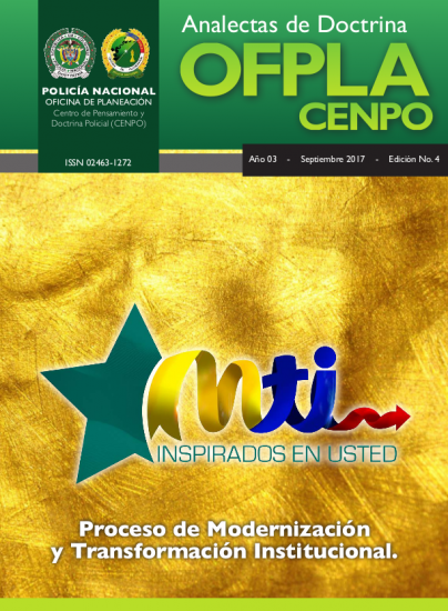 portada de la 4 edición de las analectas de doctrina de la Policía Nacional