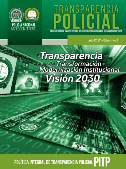 portada del magazin transparencia policial edicion 02