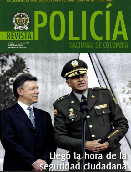 Portada de la Revista de la Policía