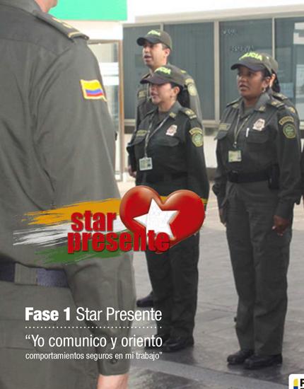 Policías de Colombia en formación